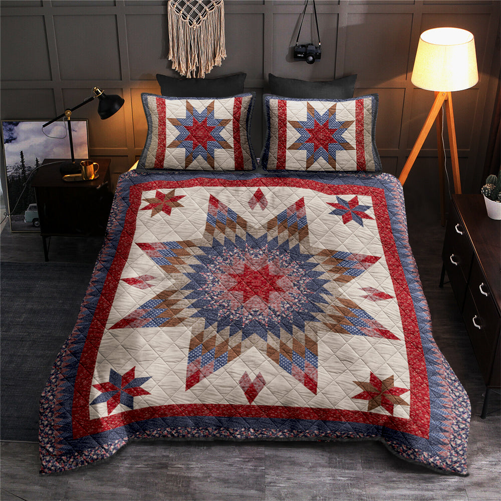 American Star Quilt Bed Set JP200301