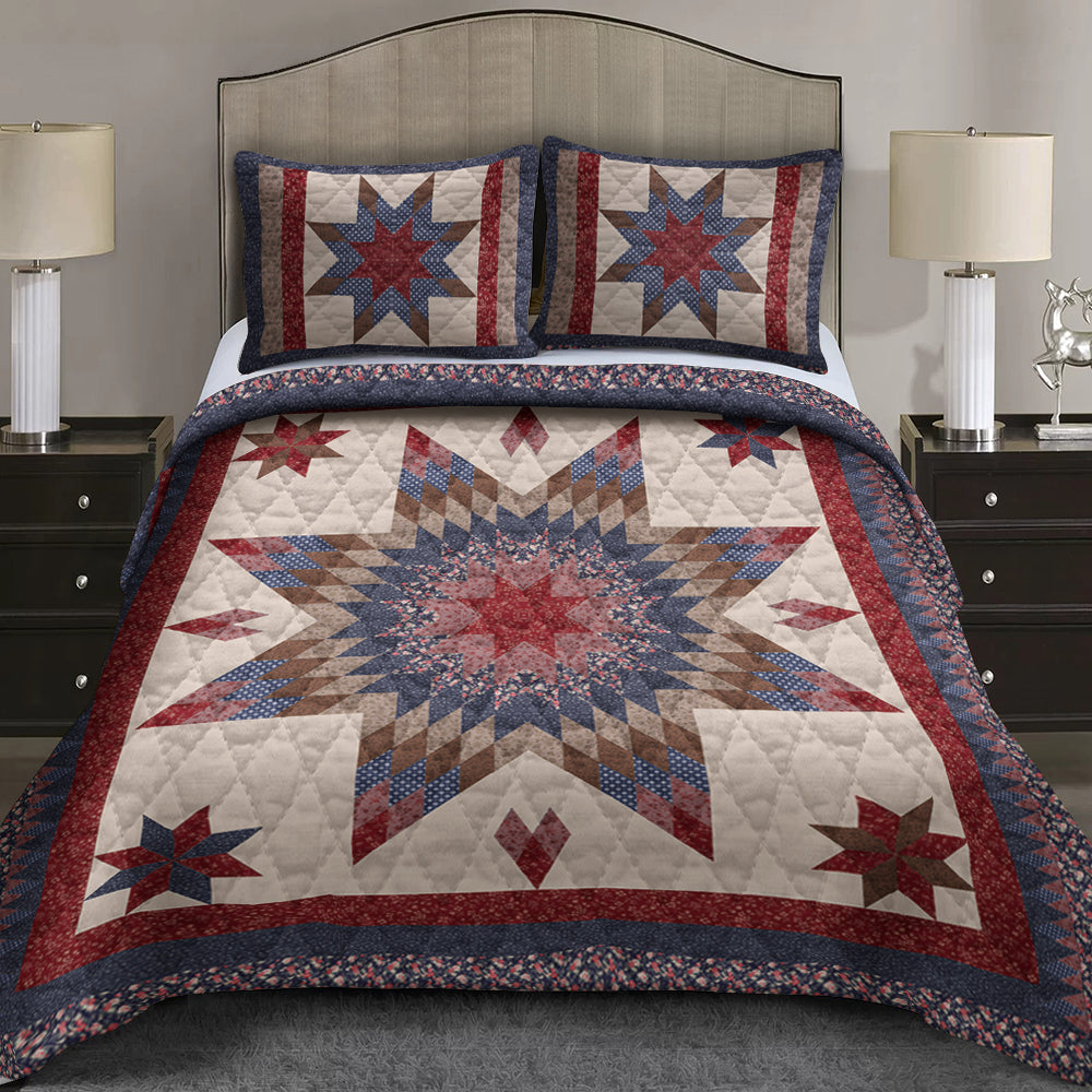 American Star Quilt Bed Set JP200301