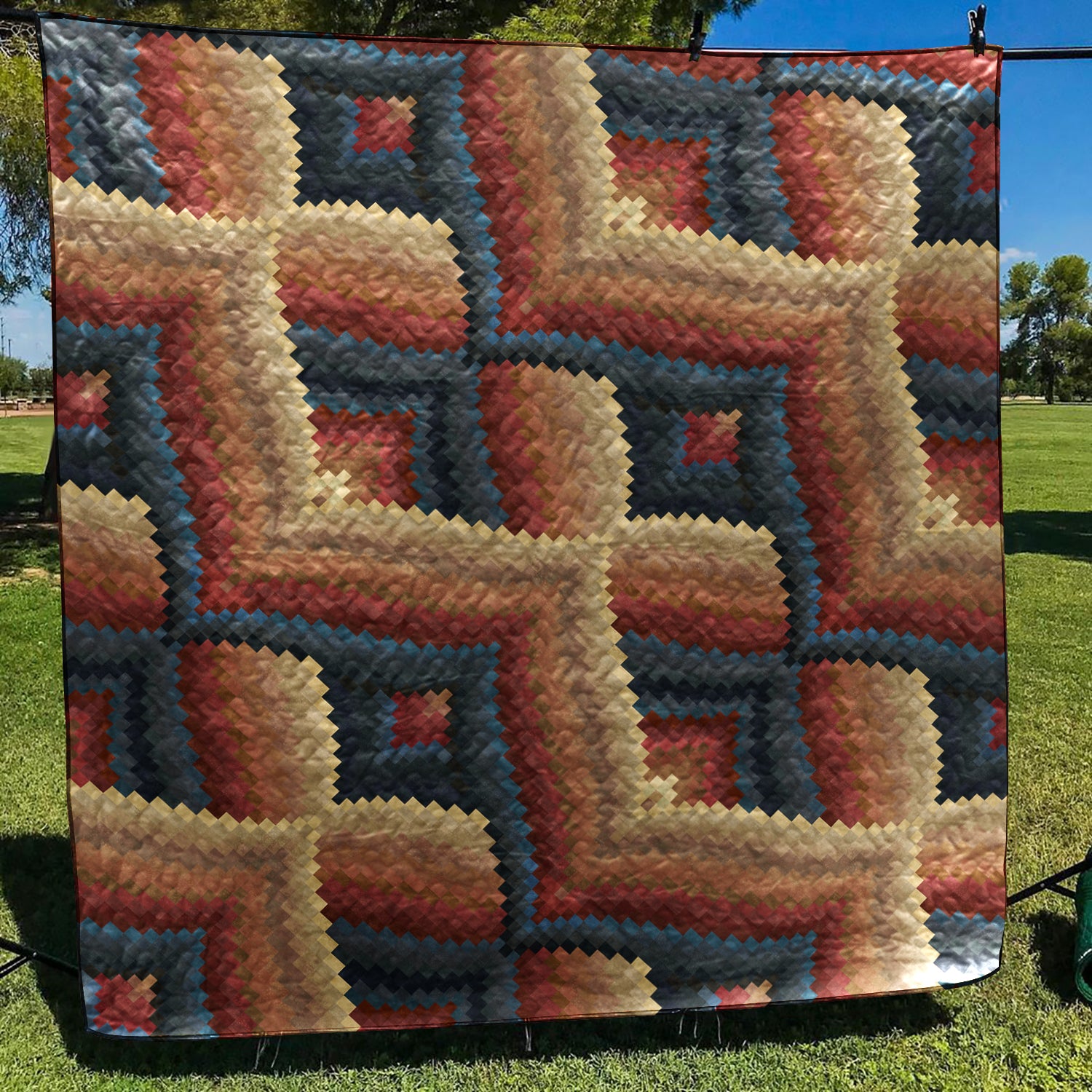 Bargello Art Quilt MT250208A
