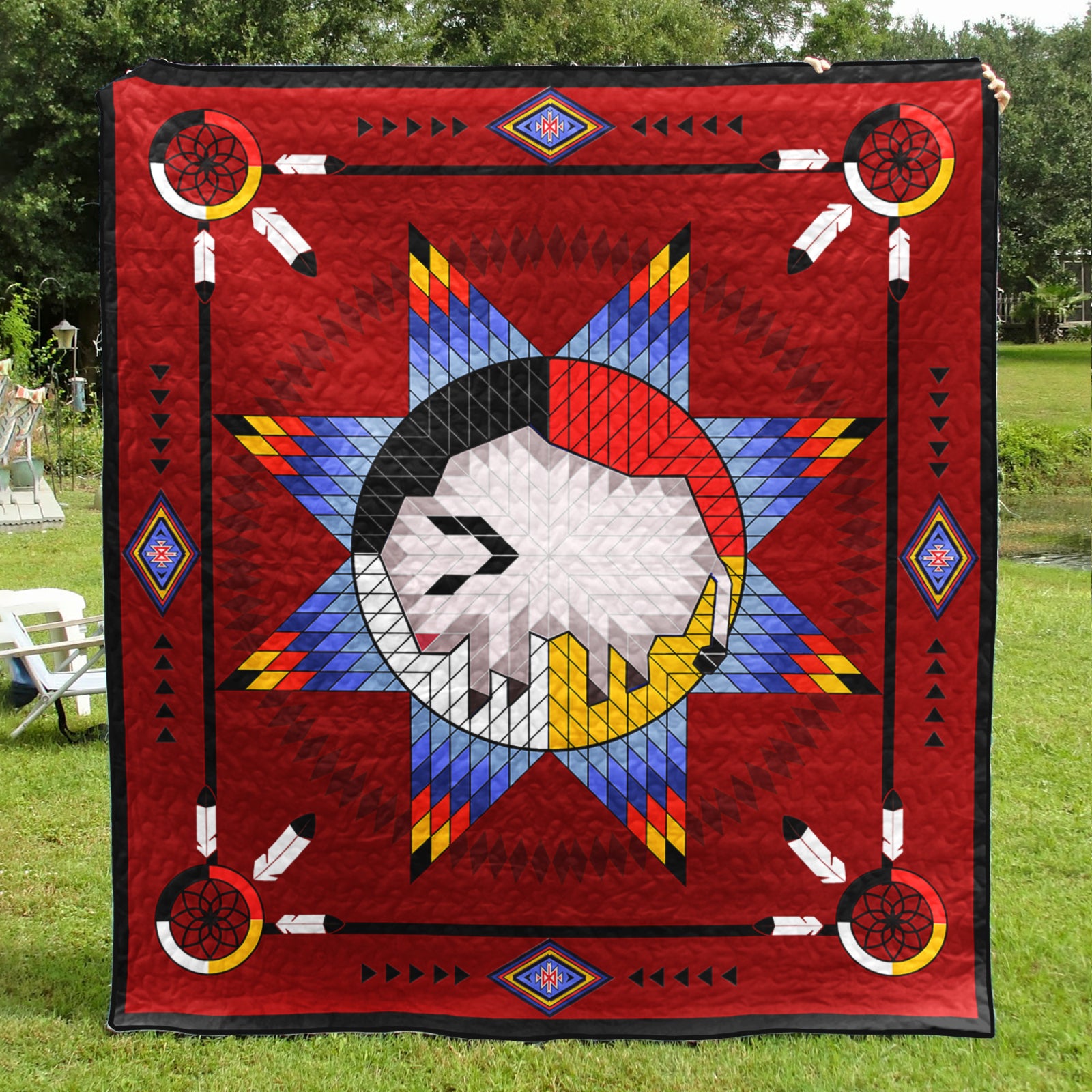 Buffalo CLA190660 Art Quilt
