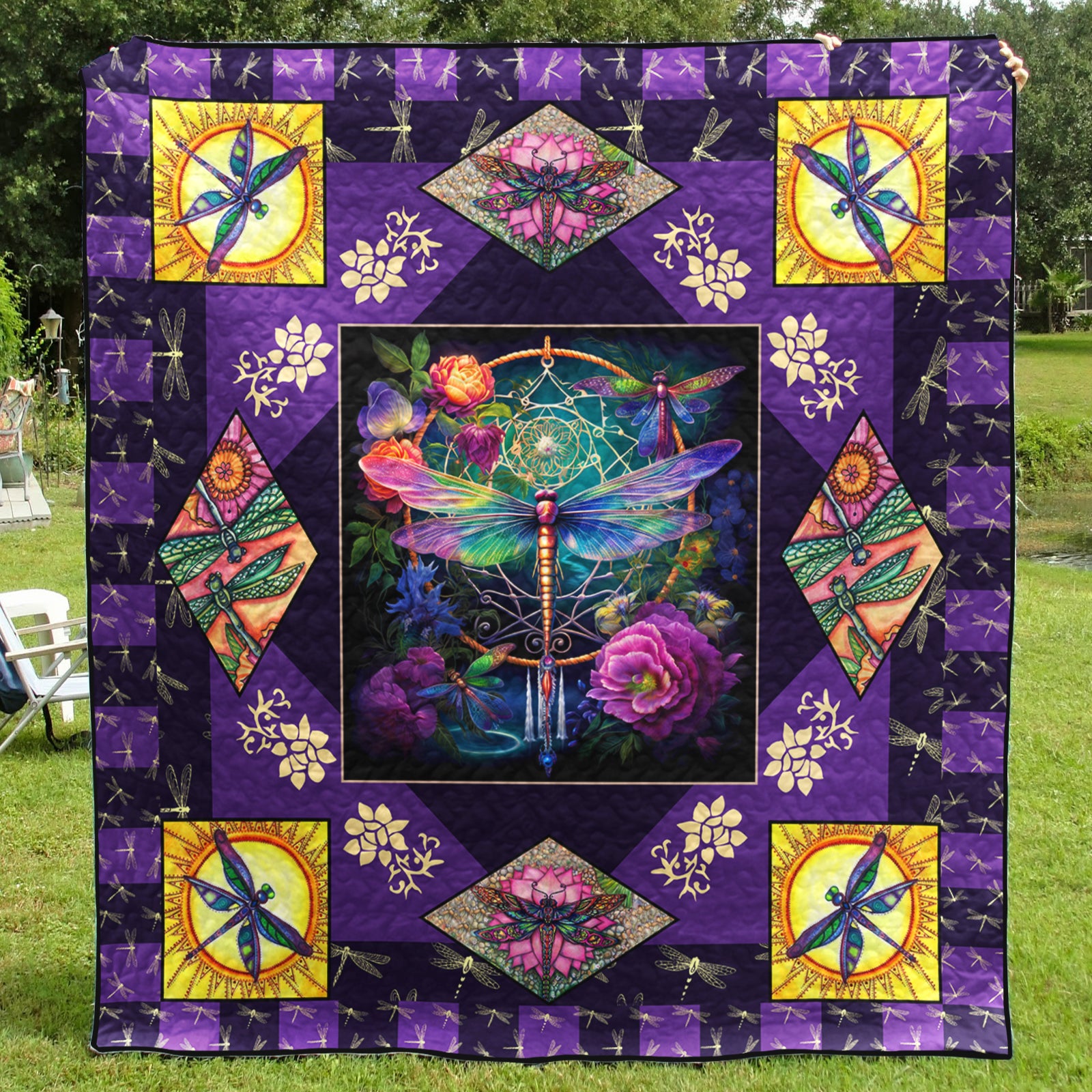 Dragonfly Art Quilt MT181001T