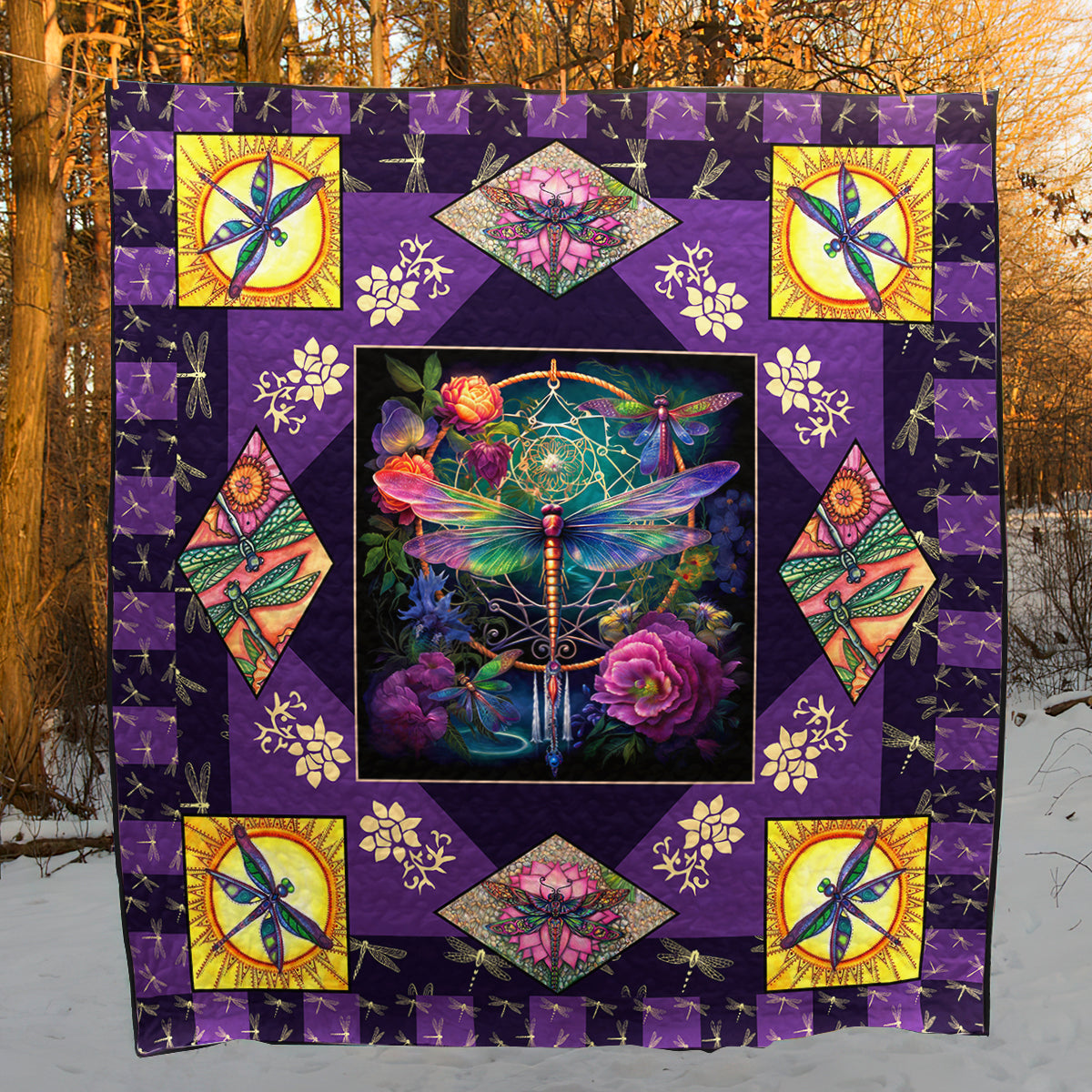 Dragonfly Art Quilt MT181001T