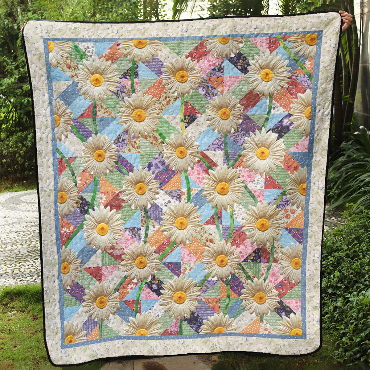 Flower CLM200665 Art Quilt