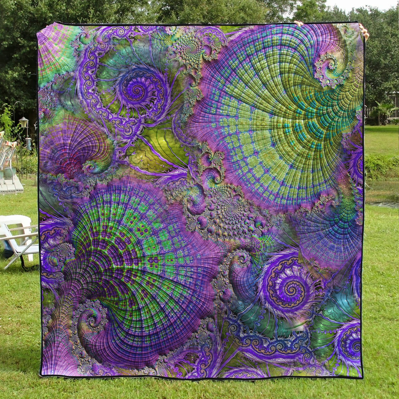 Fractal CLM2011469 Art Quilt