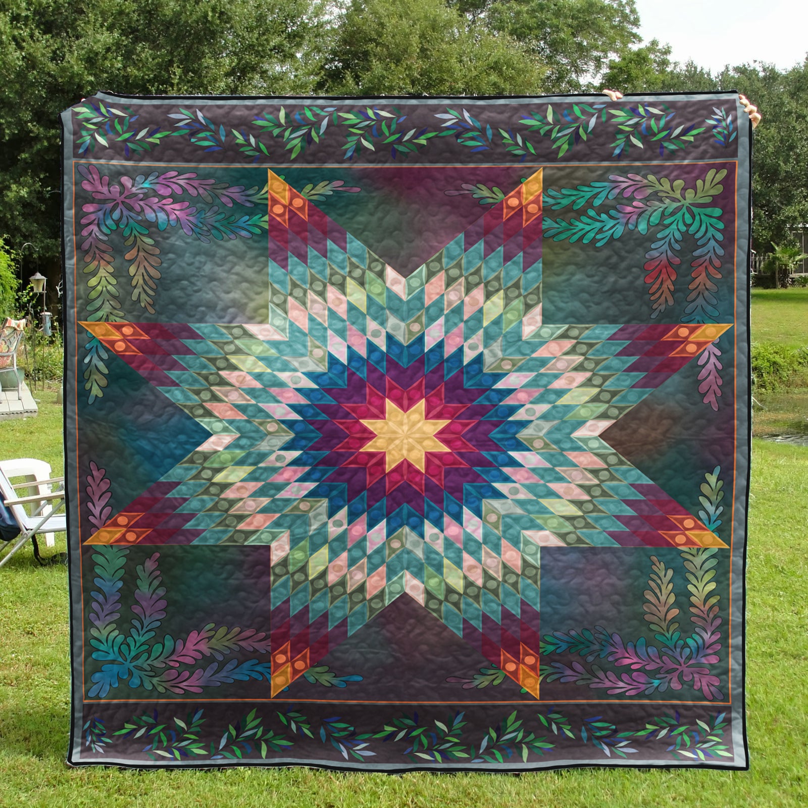 Hippie 190221068 Art Quilt