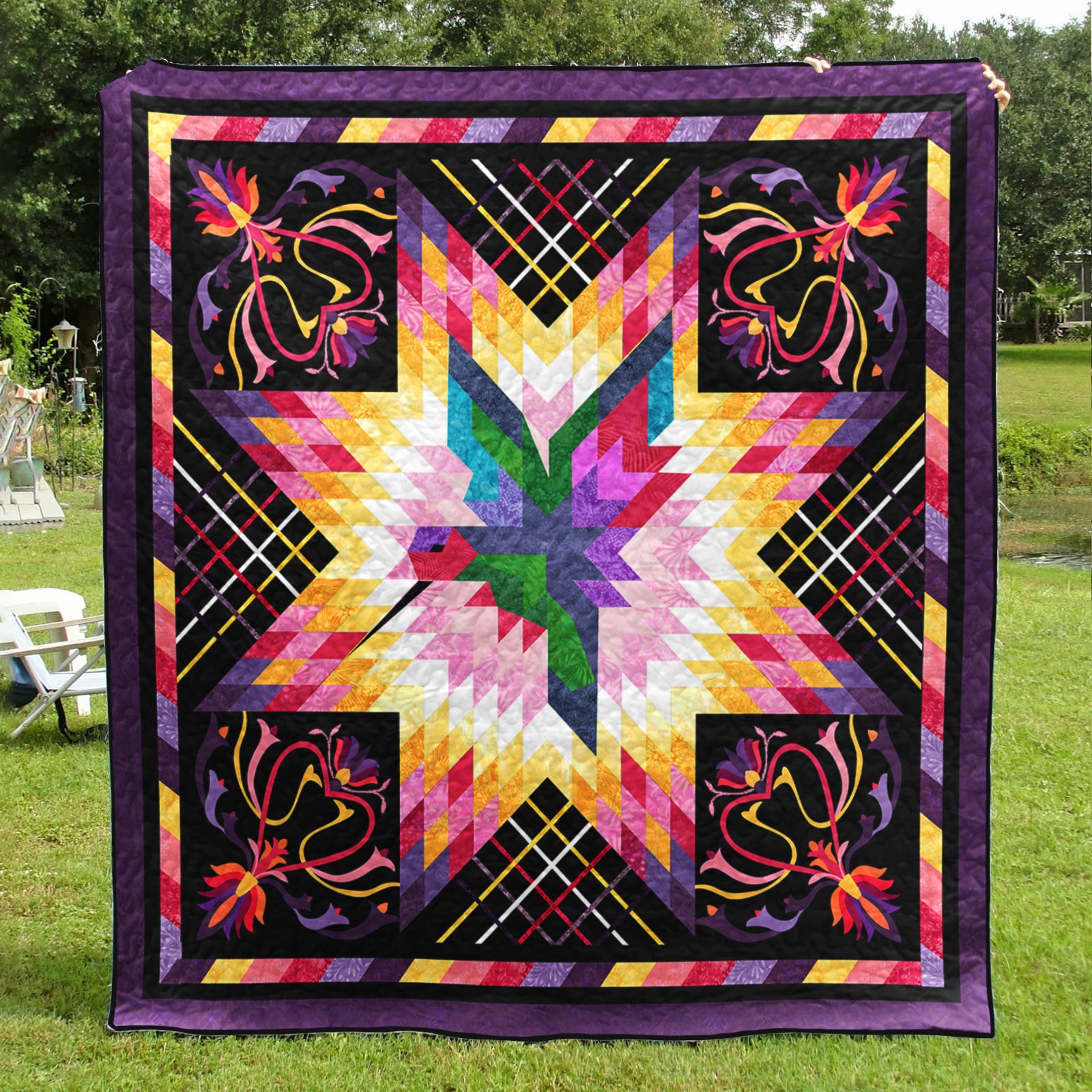 Hummingbird Native American Inspired Art Quilt TL260501Y