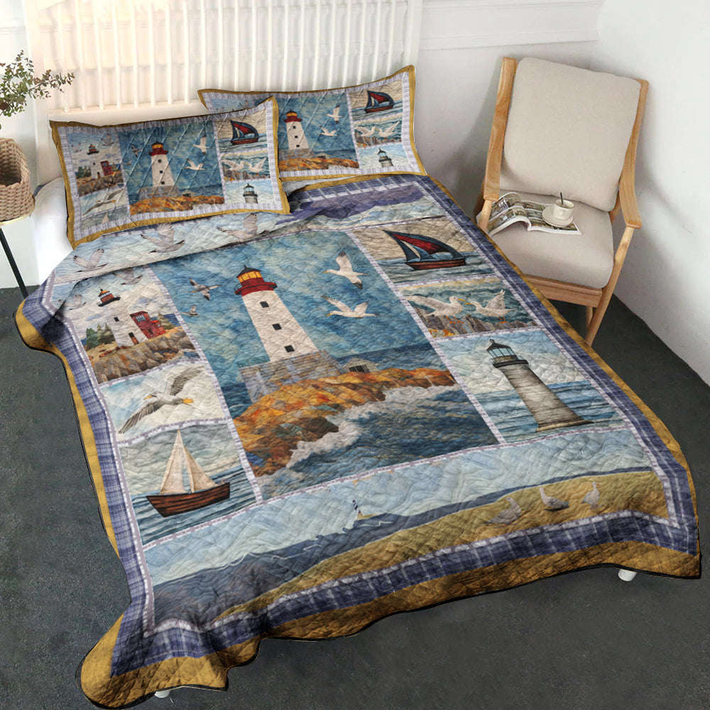 Lighthouse CLA2309092B Quilt Bed Set