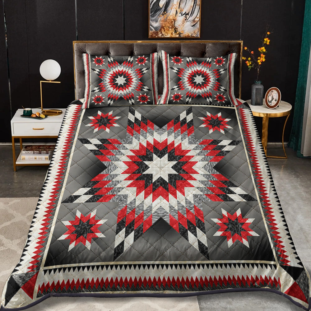 Native American Inspired Quilt Bed Set TL230513Y