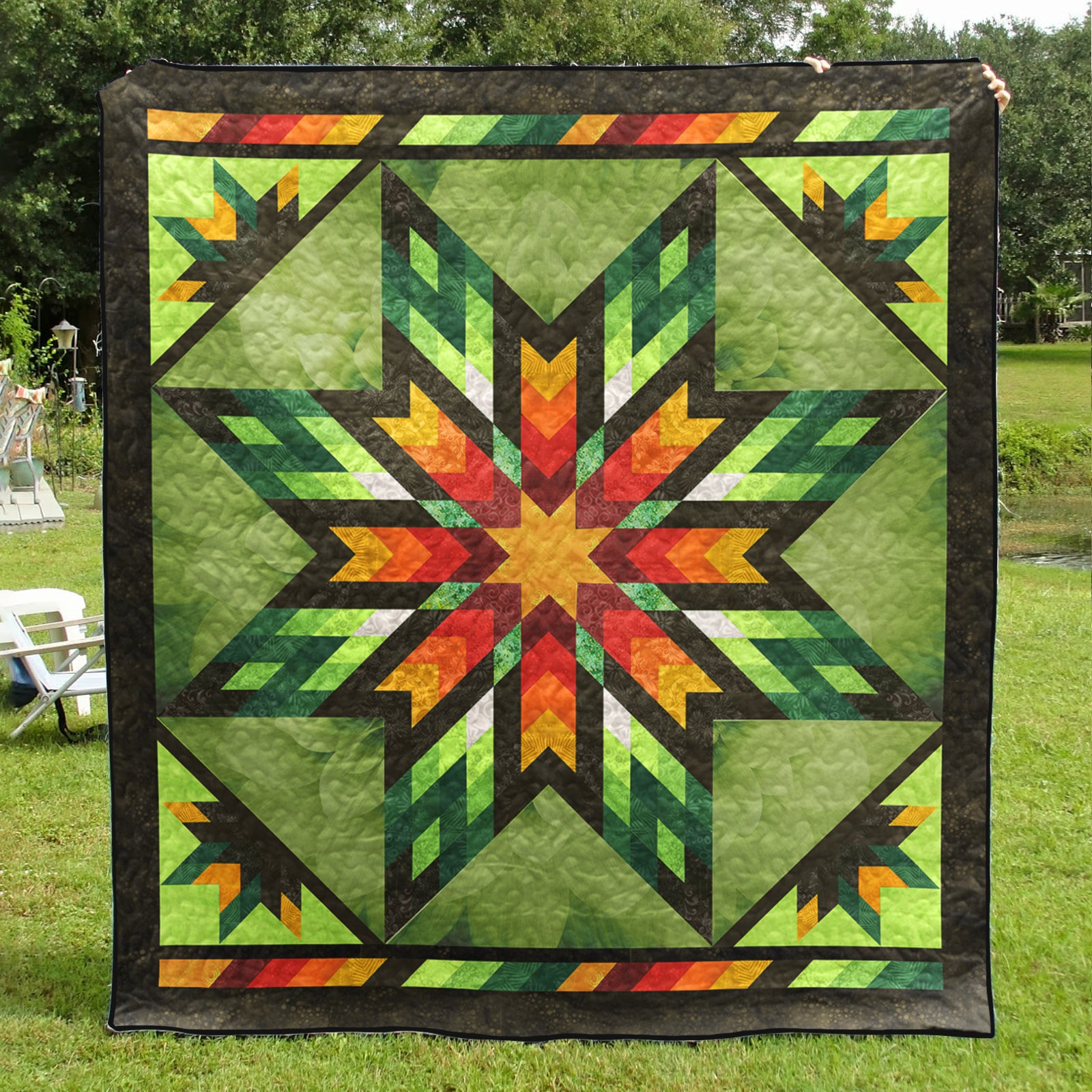 Native American Inspired Star Art Quilt TL310505Y