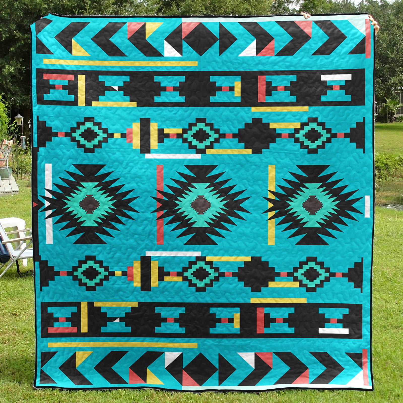 Native American Inspired TD2709512 Art Quilt