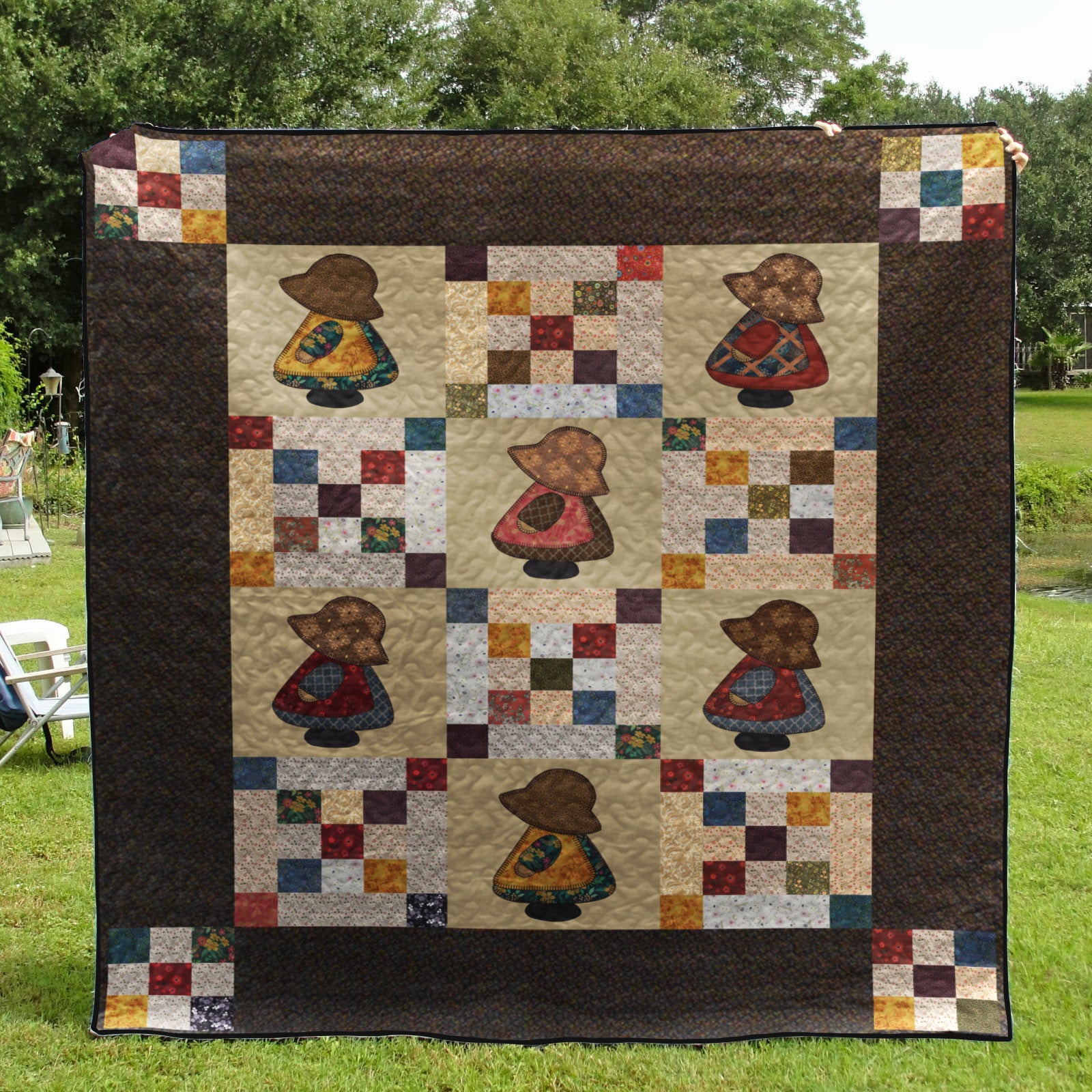 Sunbonnet Sue Art Quilt MN081111