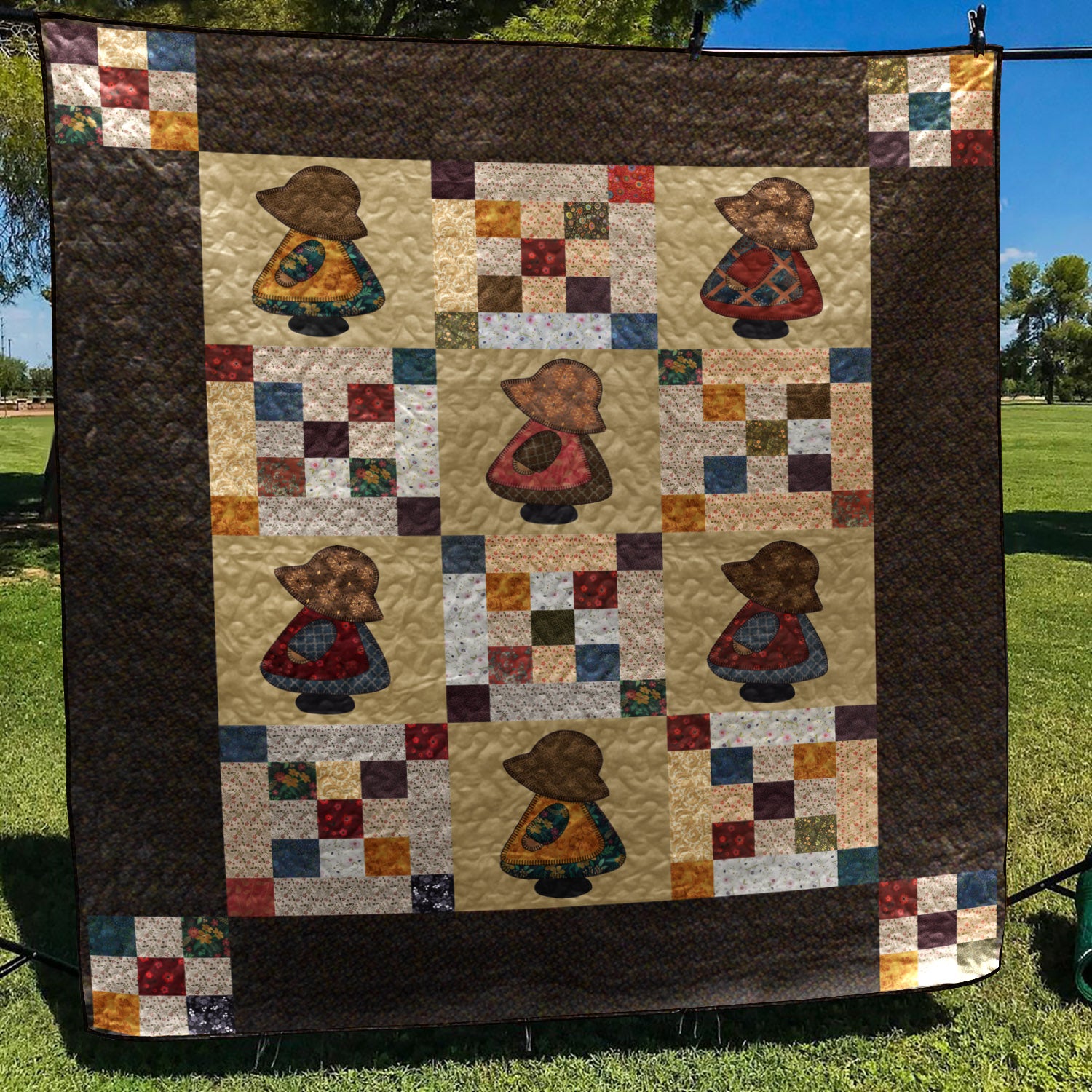 Sunbonnet Sue Art Quilt MN081111