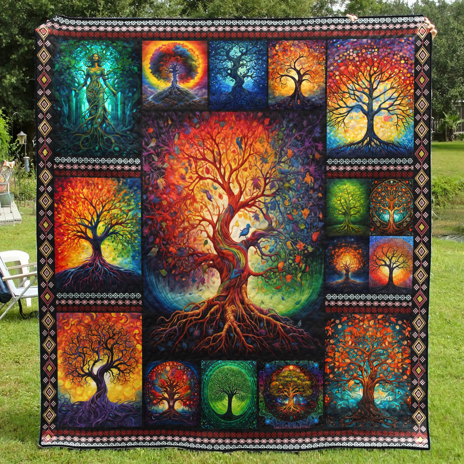 Tree Of Life Art Quilt HN281005T