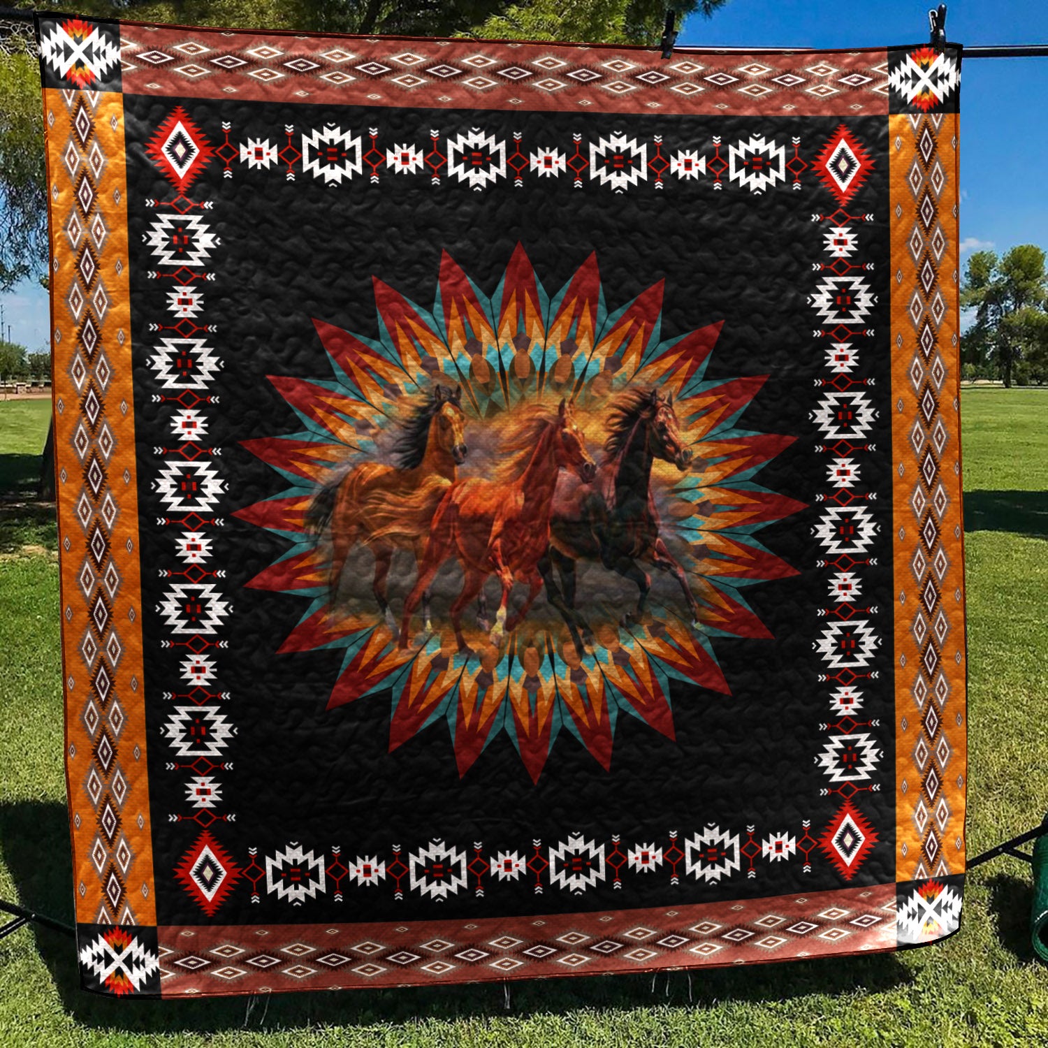 Horse Spirit Soul CLT250631 Art Quilt