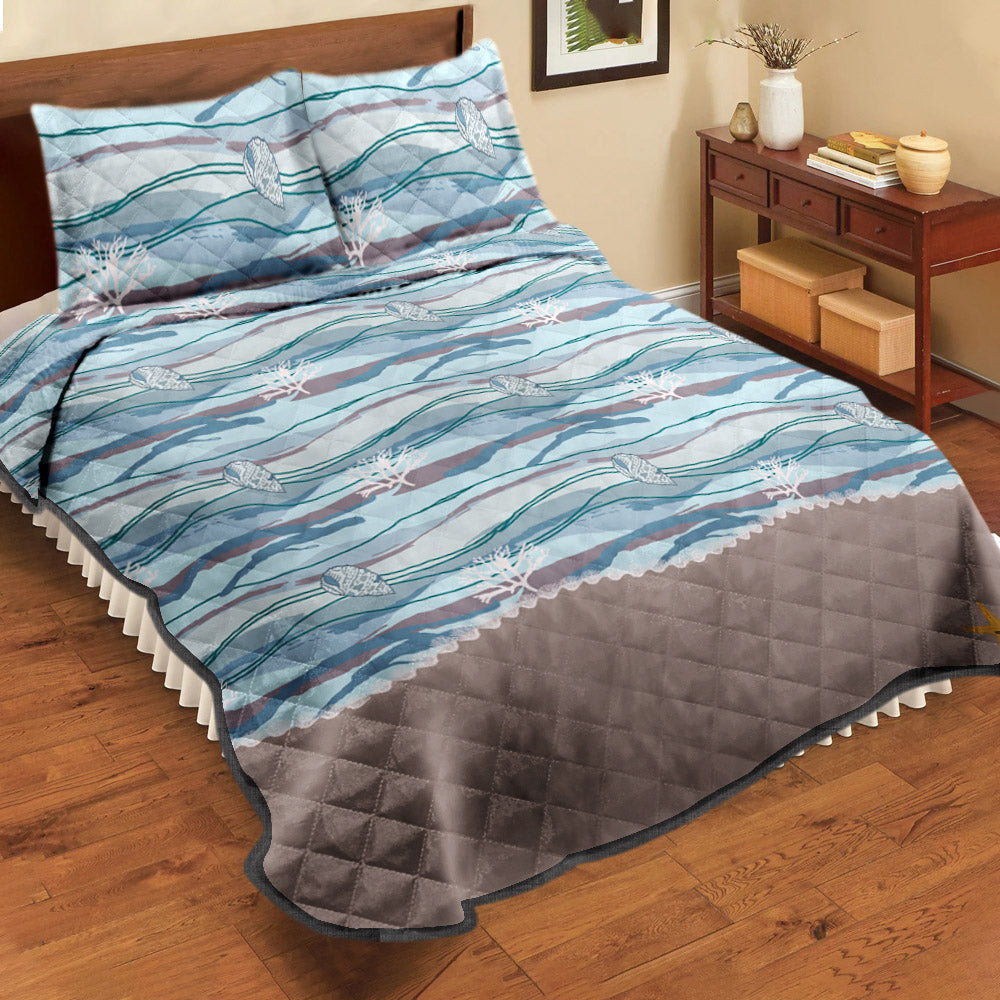 Beach Quilt Bed Set CLM010903
