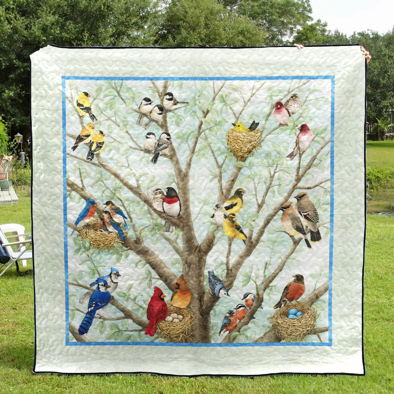 Bird CLA2210043Q Art Quilt