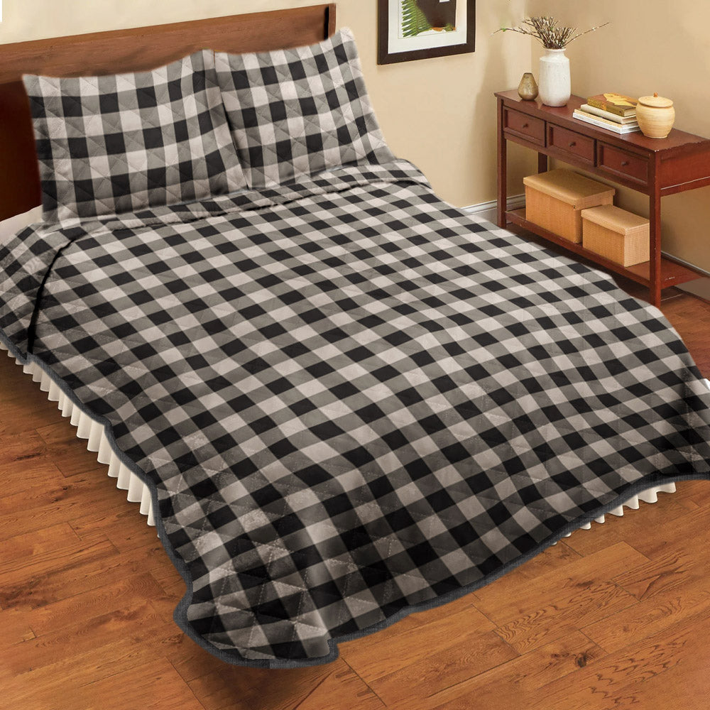 Buffalo Check Tan CLA0211049B Quilt Bed Set