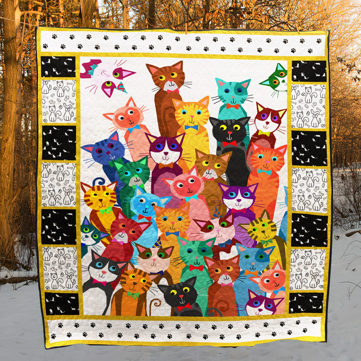 Cat YE190706A TBG Art Quilt