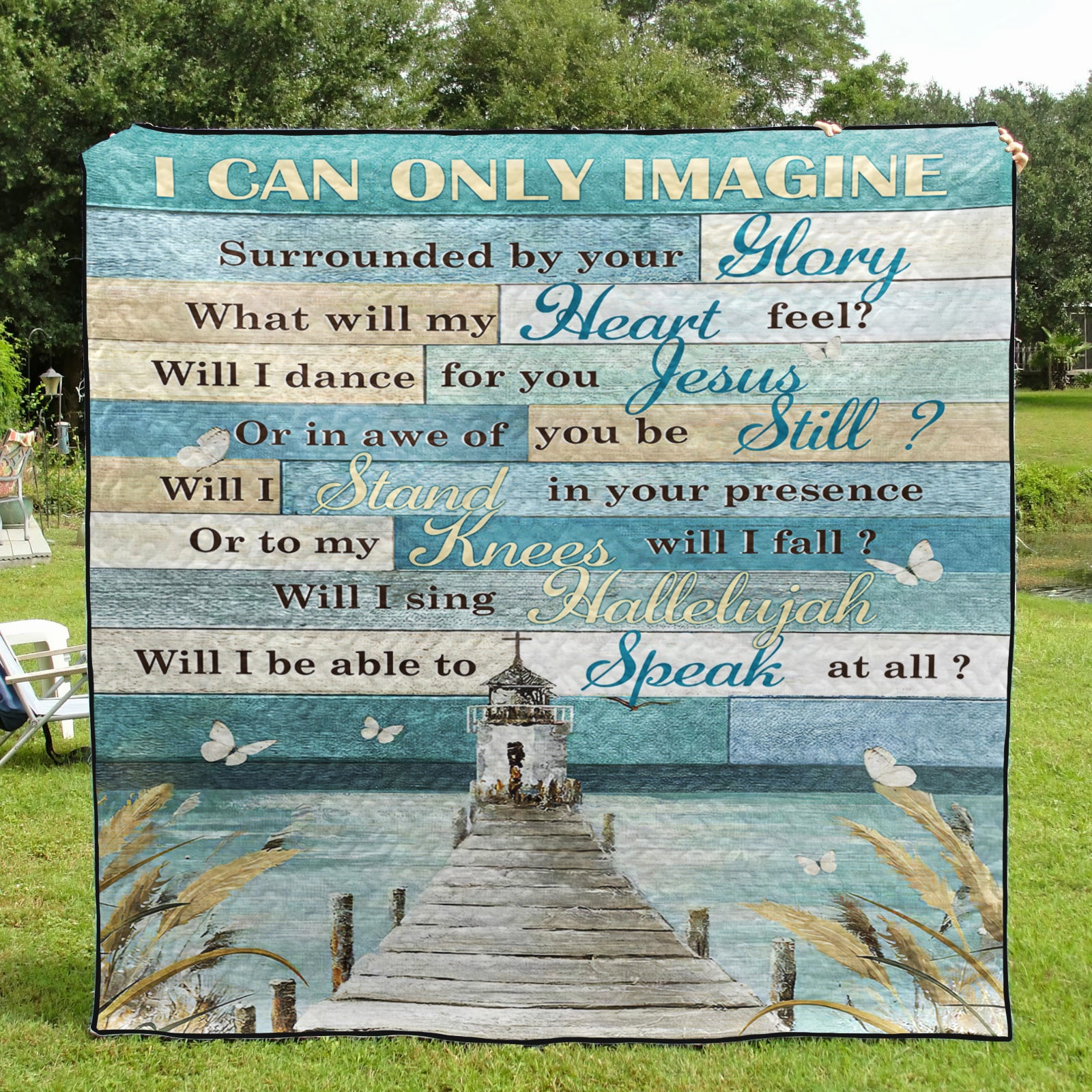 Christian Church Art Quilt HN060603M