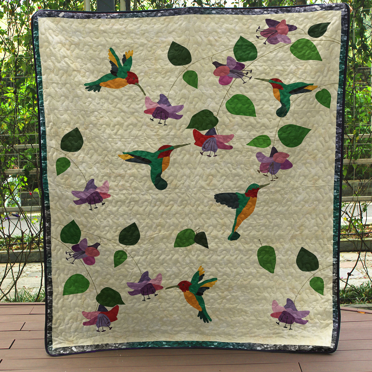 Hummingbird CLA1710392Q Art Quilt