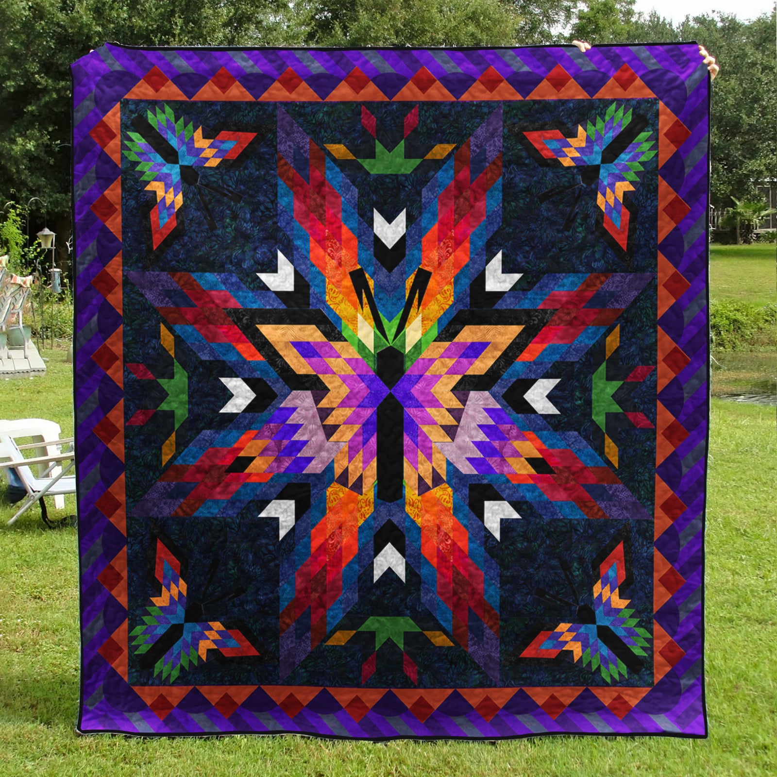 Native American Inspired Butterfly Art Quilt TL211002Y