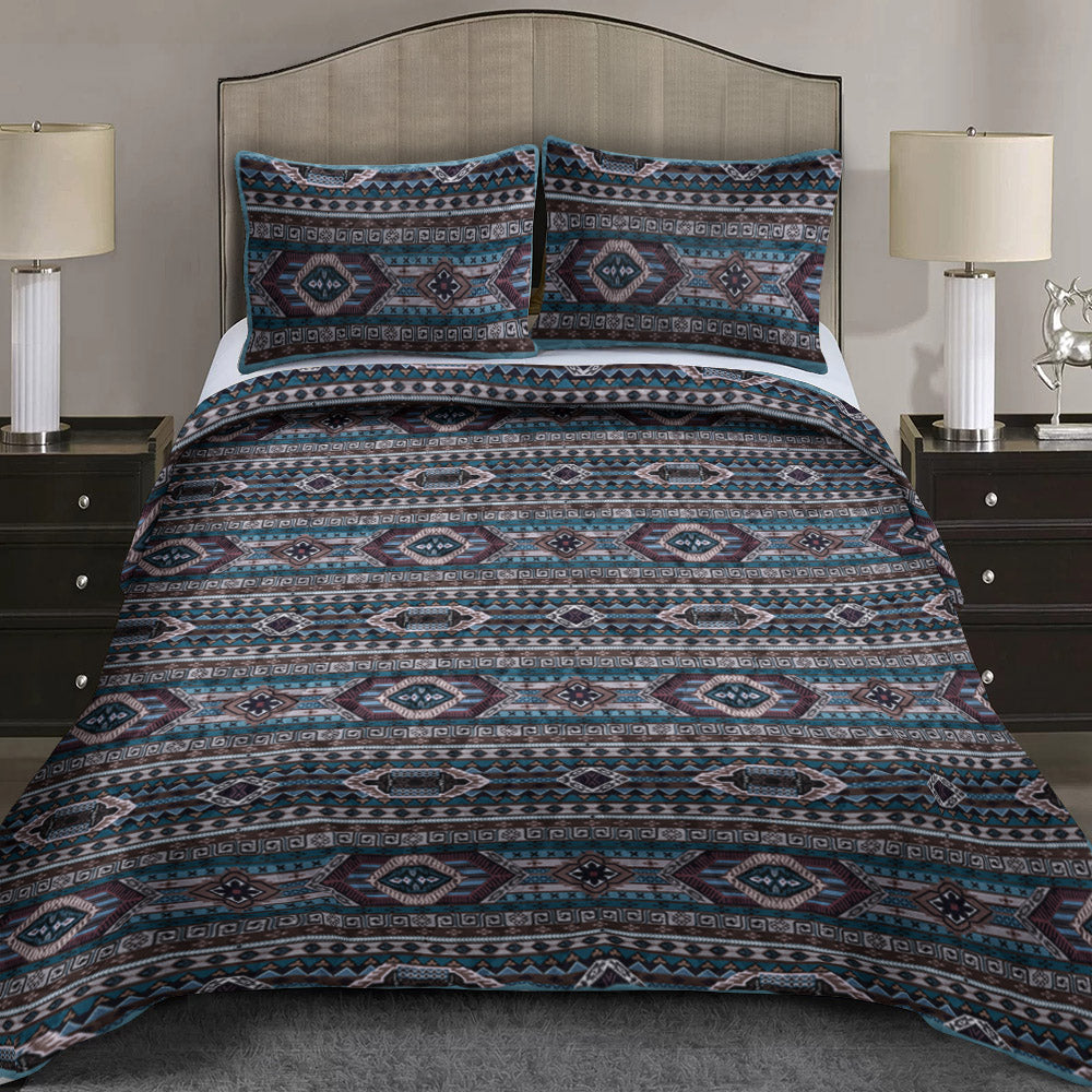 Native American Inspired CLA2809303B Quilt Bed Set