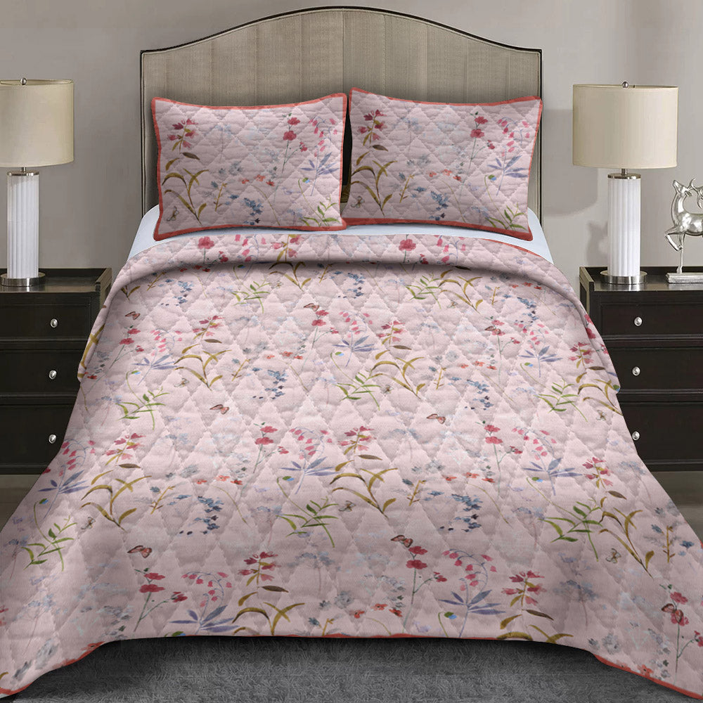 Spring Flower CLA0510415B Quilt Bed Set