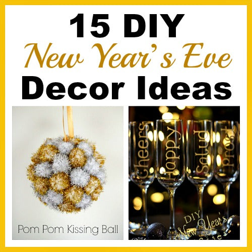 15 DIY New Year’s Eve Decor Ideas