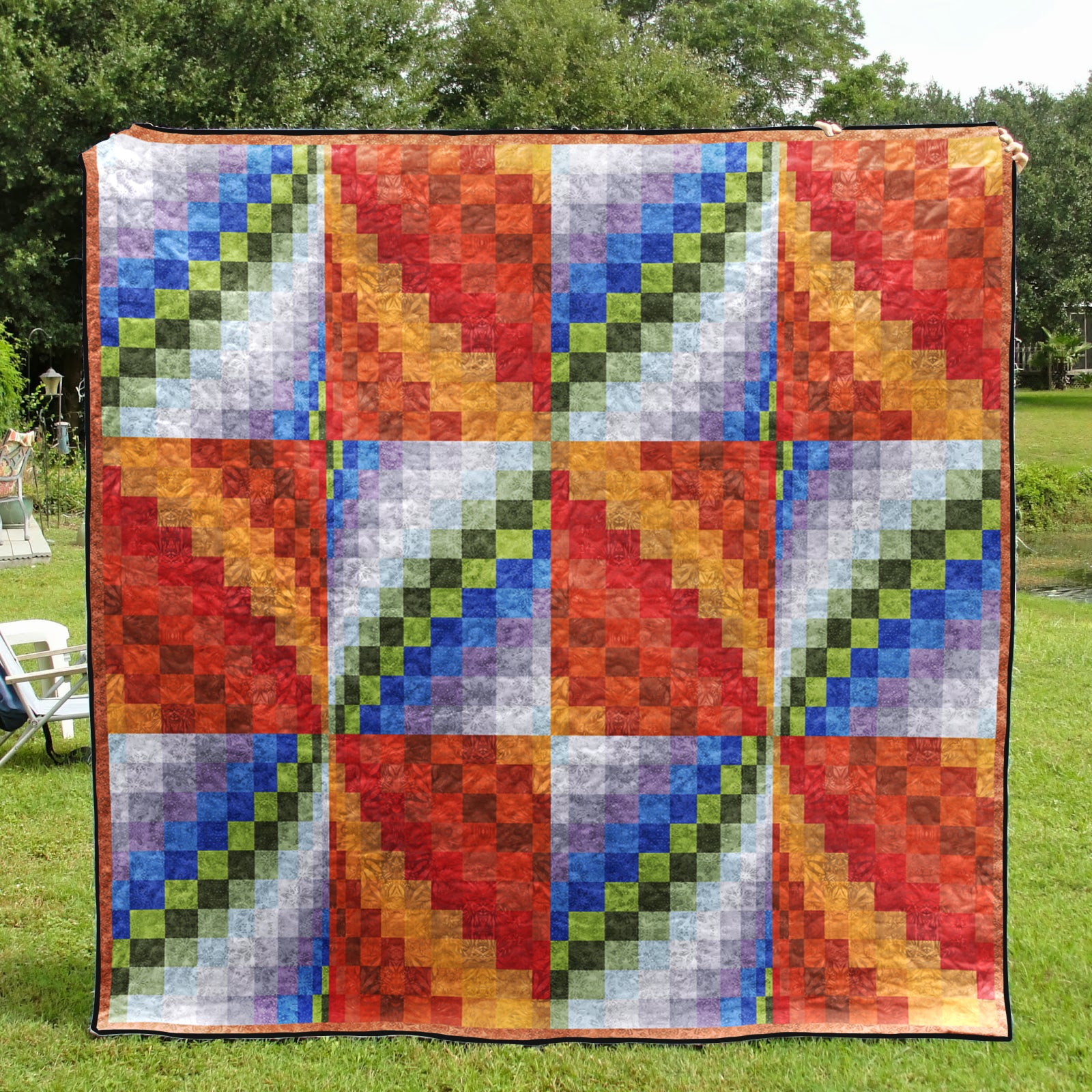 How To Make A Bargello Quilt Blanket