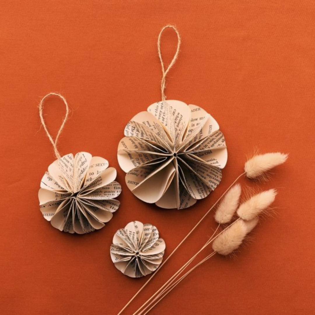 Handmade Paper Christmas Ornaments – Get Crafty!