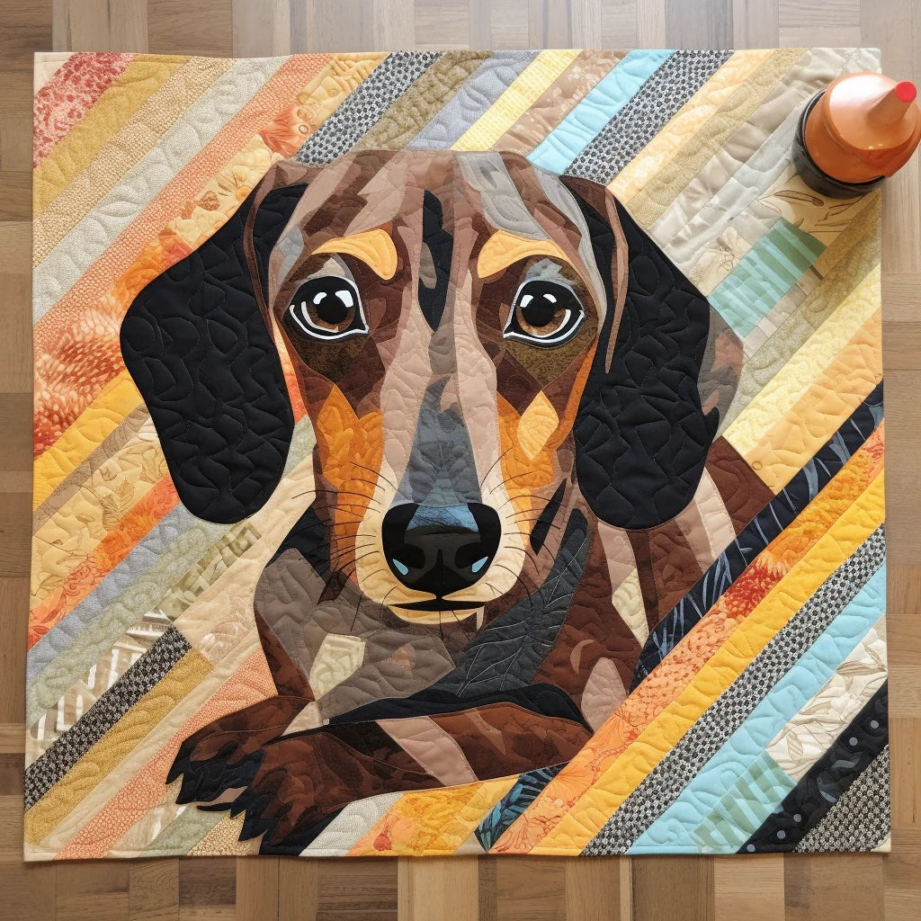 Dachshund TAI040124140 Quilted Placemats