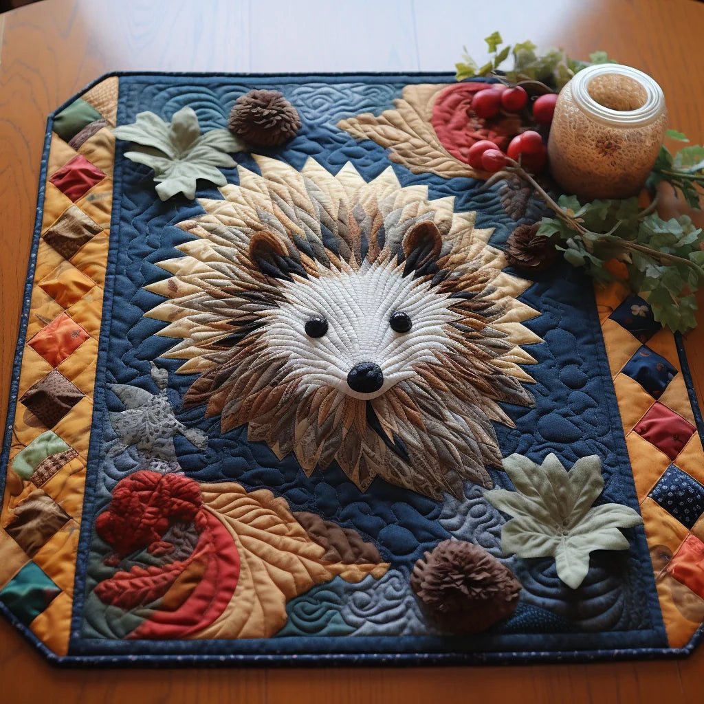 Hedgehog TAI260224187 Quilted Placemats