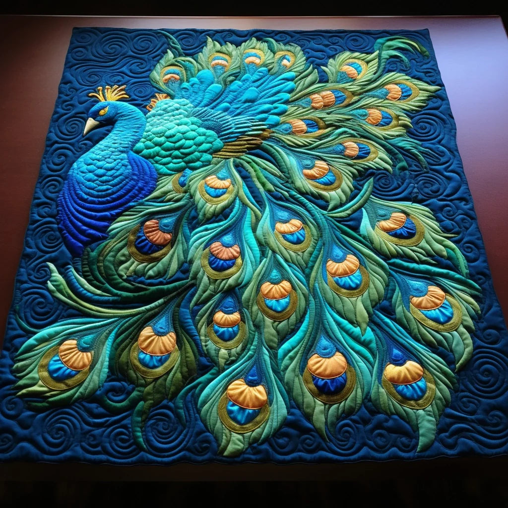 Peacock TAI260224255 Quilted Placemats
