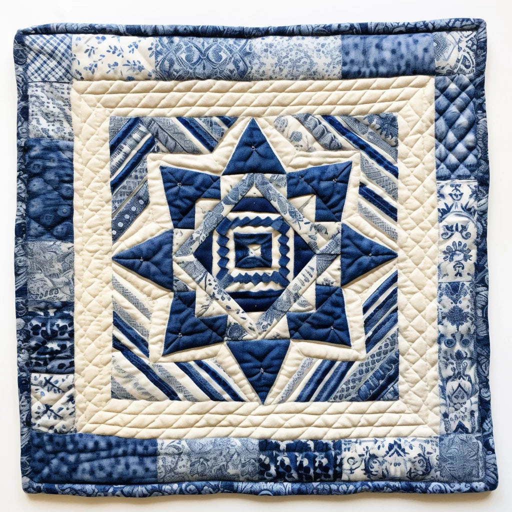 Jewish Star Of David TAI040124346 Quilted Placemats