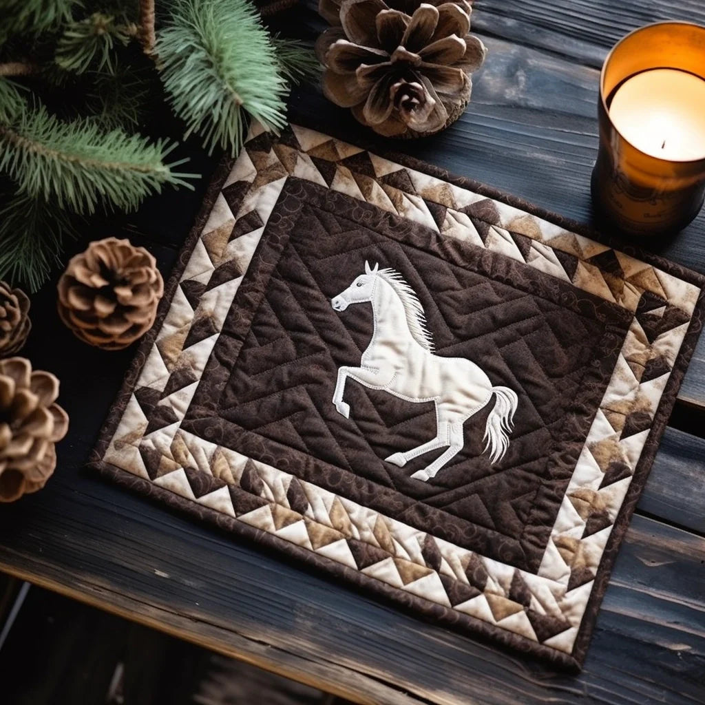 Horse TAI040124303 Quilted Placemats