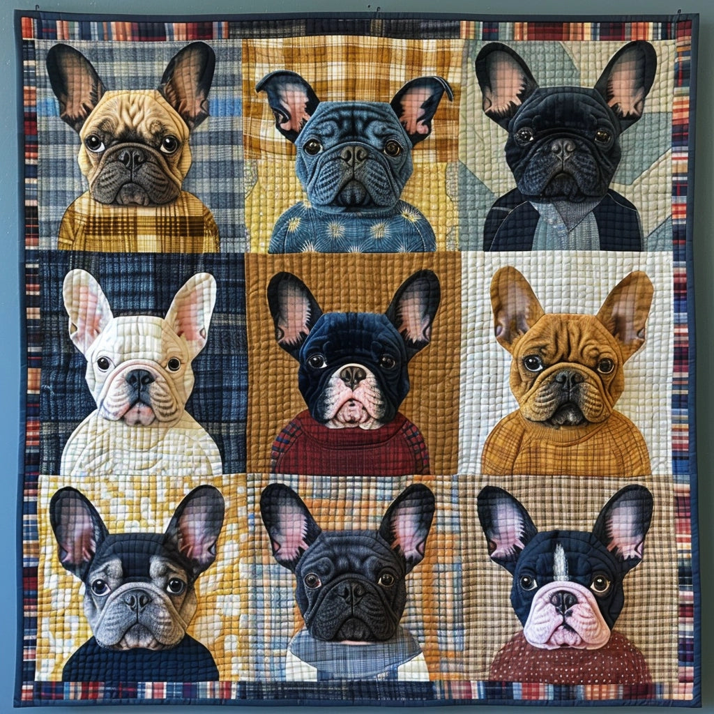 French Bulldog TAI240424104 Quilt Blanket