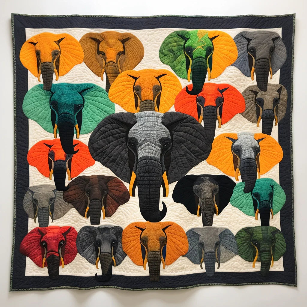 Elephant TAI14112328 Quilt Blanket
