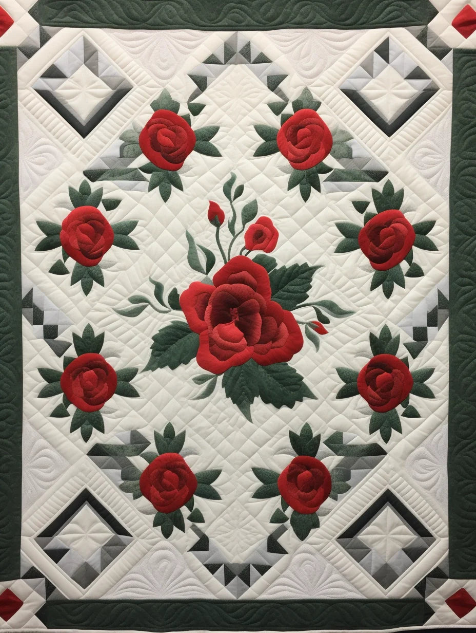 Rose BL10112337 Quilt Blanket