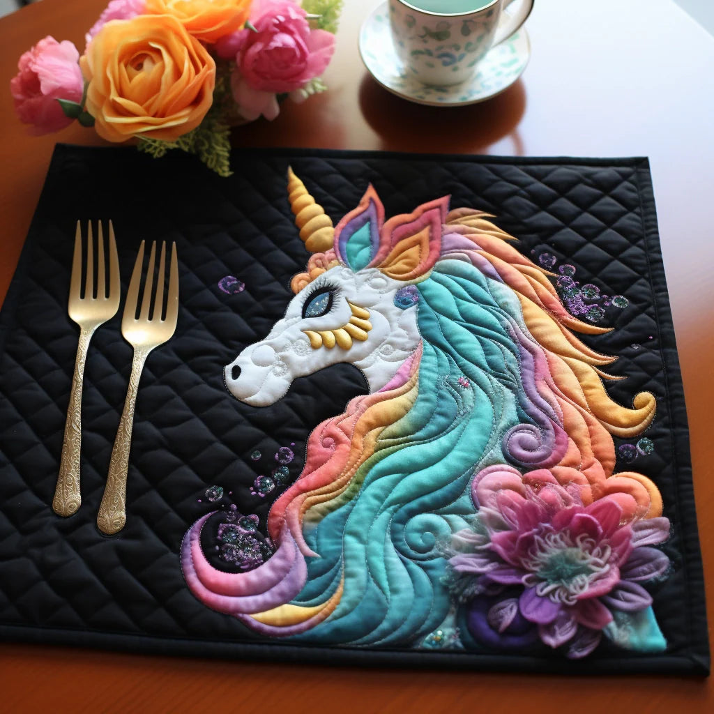 Unicorn TAI040124194 Quilted Placemats