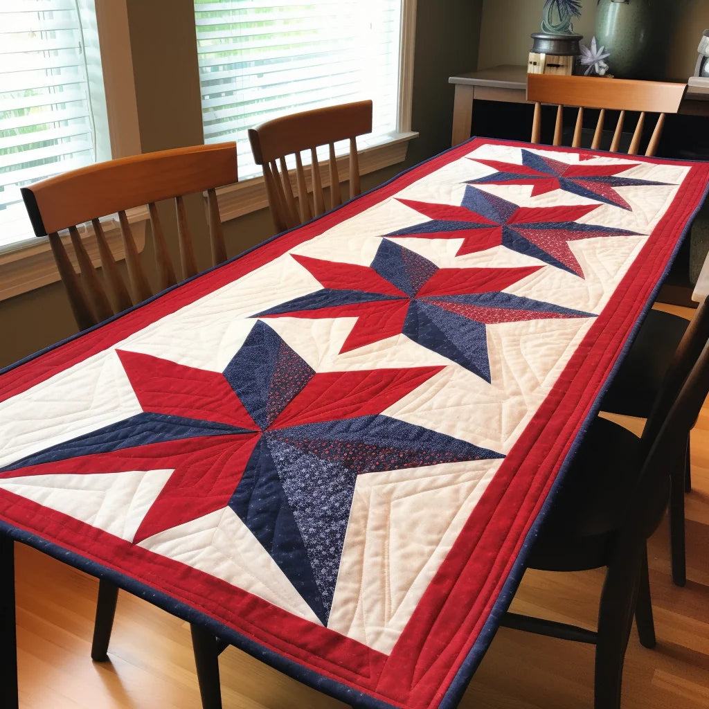 Star TAI260224451 Quilted Table Runner