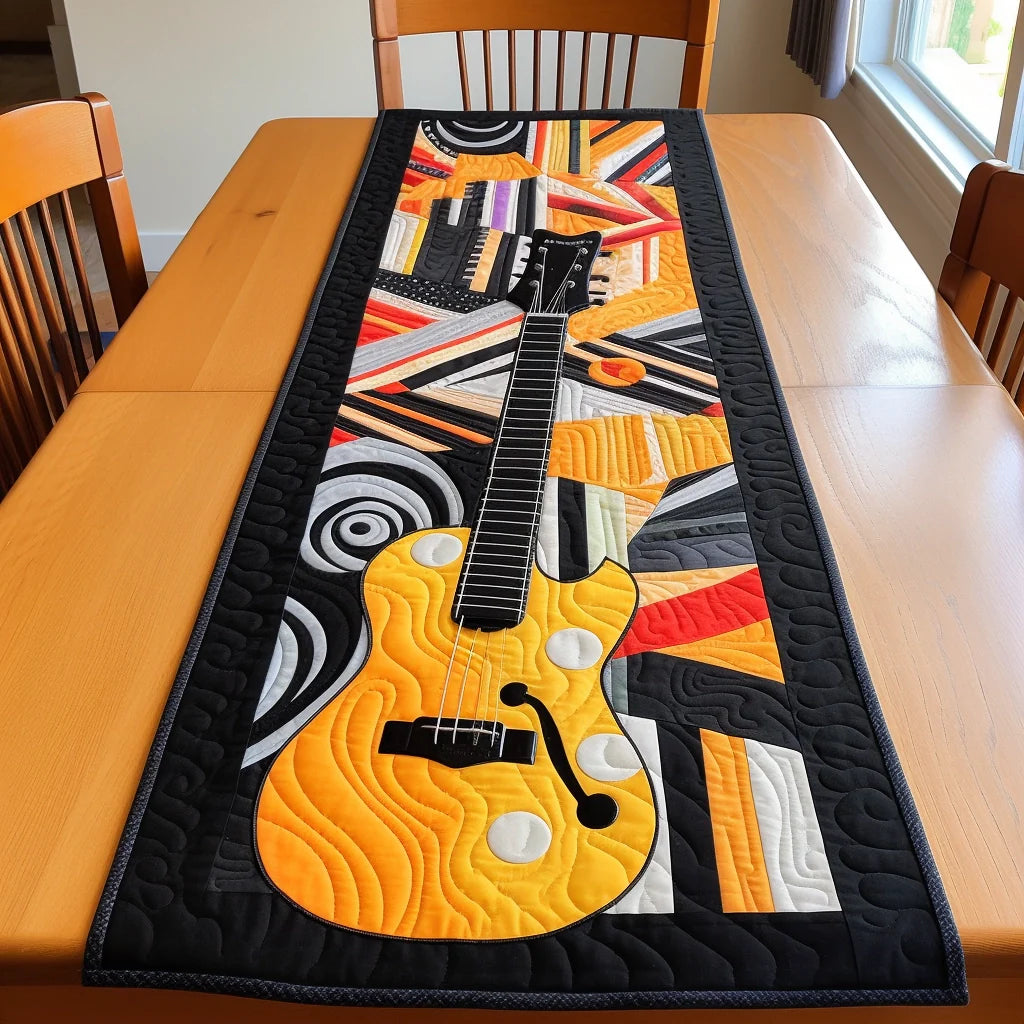 Guitar TAI07122350 Quilted Table Runner