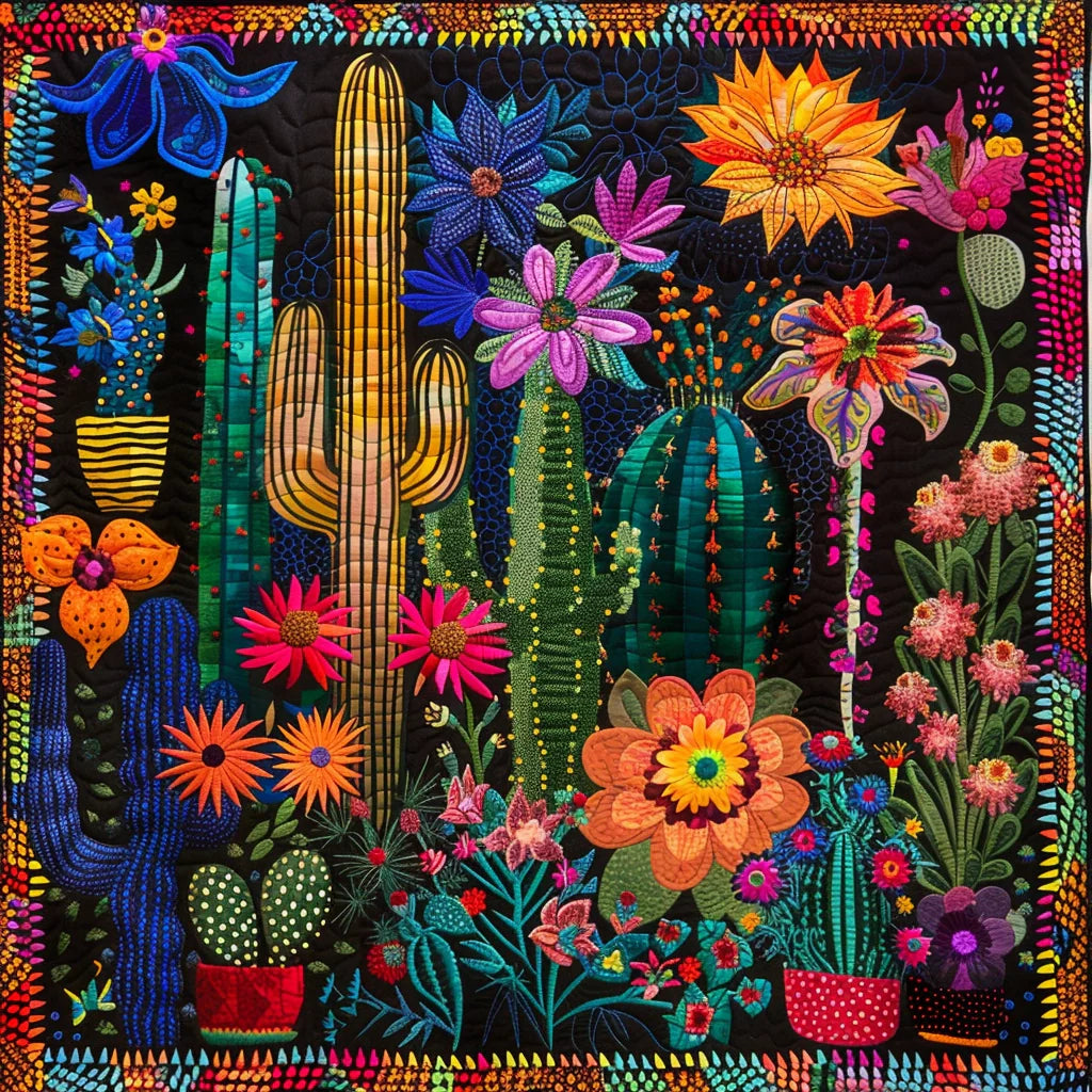 Cactus TAI280224117 Quilt Blanket