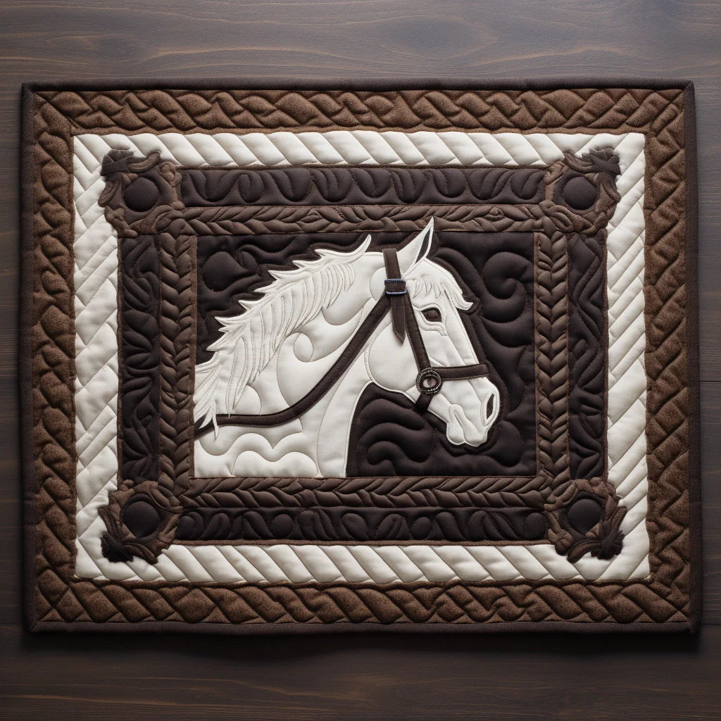 Horse TAI040124314 Quilted Placemats