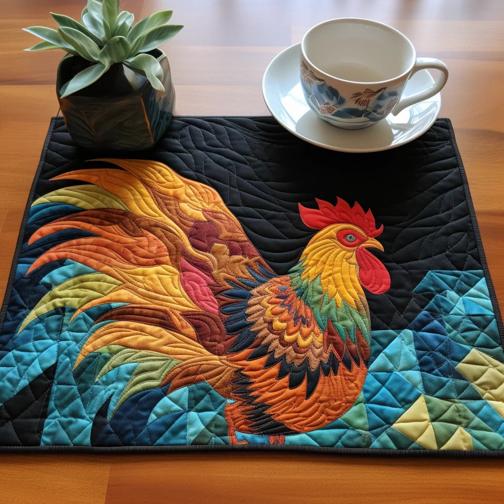 Chicken TAI040124163 Quilted Placemats