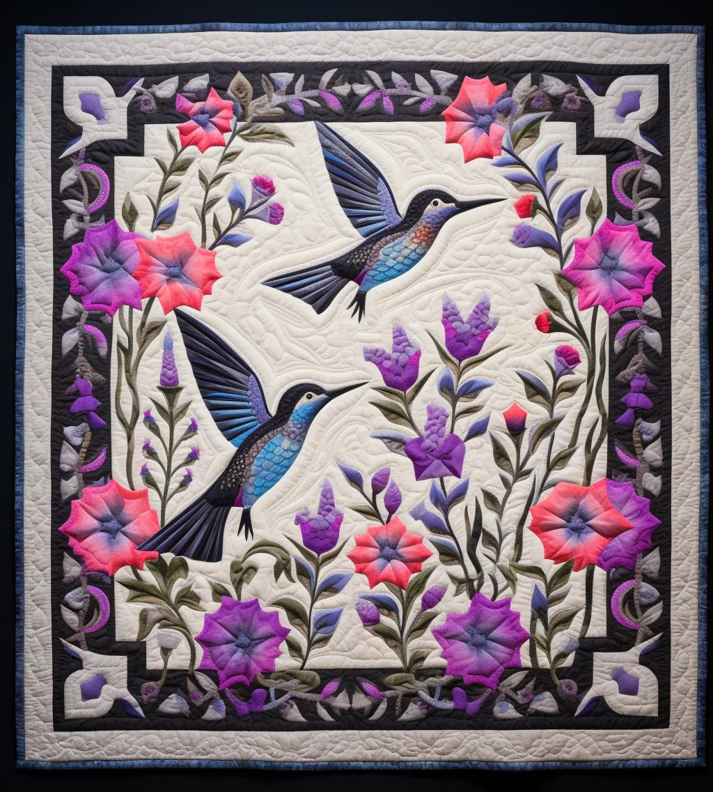 Hummingbird BL11112313 Quilt Blanket