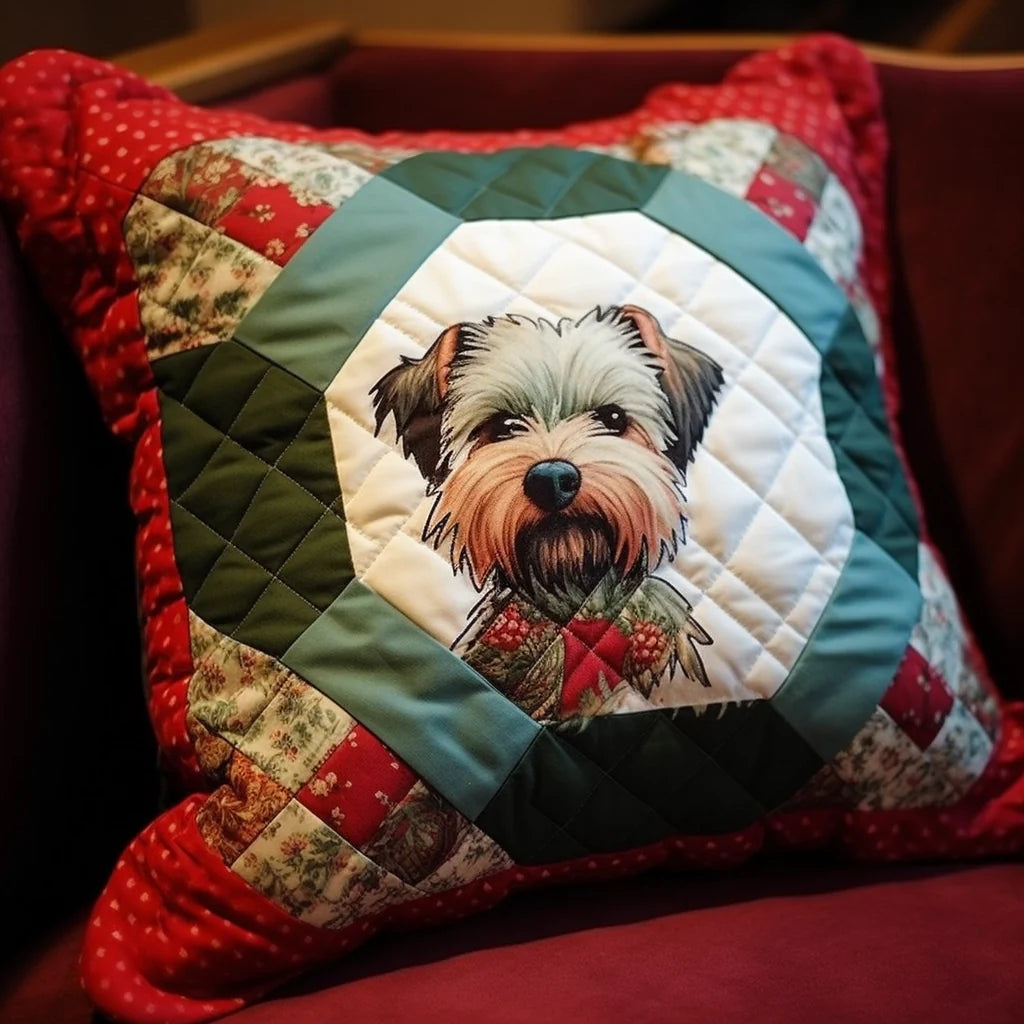 Shih Tzu TAI020324243 Quilted Pillow Case