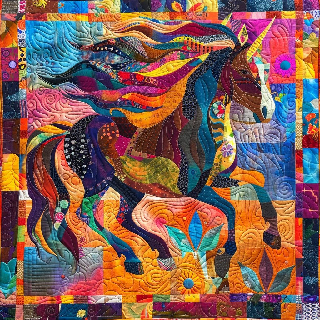 Horse TAI240424122 Quilt Blanket