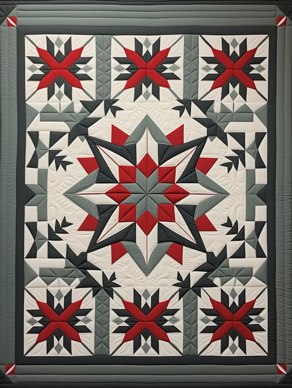 Amish Star BL10112342 Quilt Blanket