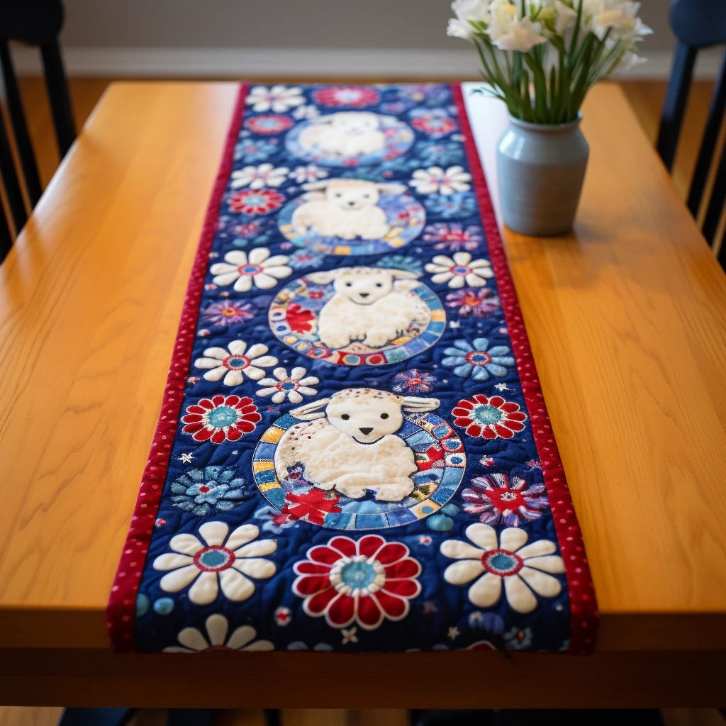 Sheep TAI280224046 Quilted Table Runner