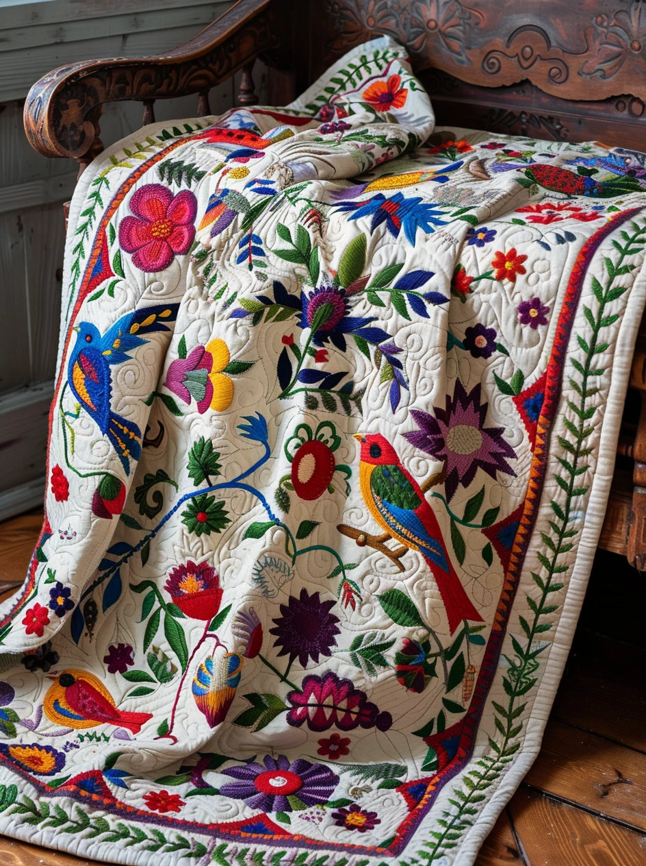 Bird Garden TAI240424020 Quilt Blanket